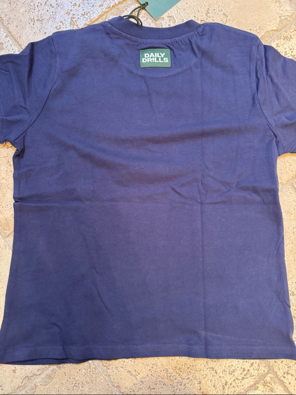 DAILY DRILLS everyday tee in navy !!! - Picture 3 of 4